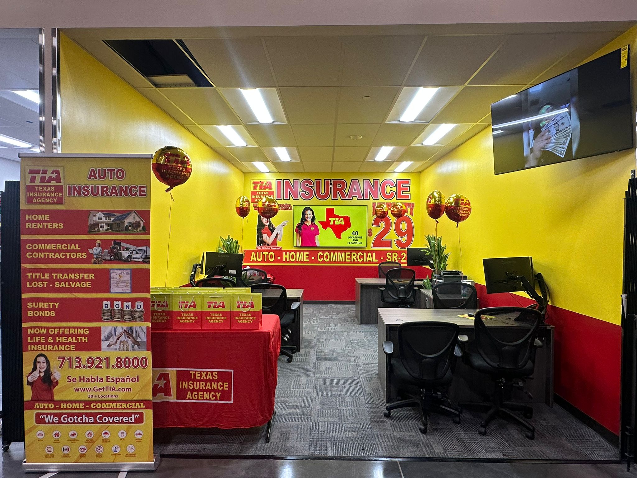 TIA Texas Insurance Agency Inside Joe V's Grocery Store, 10241 N Fwy Service Rd, Houston, TX 77037