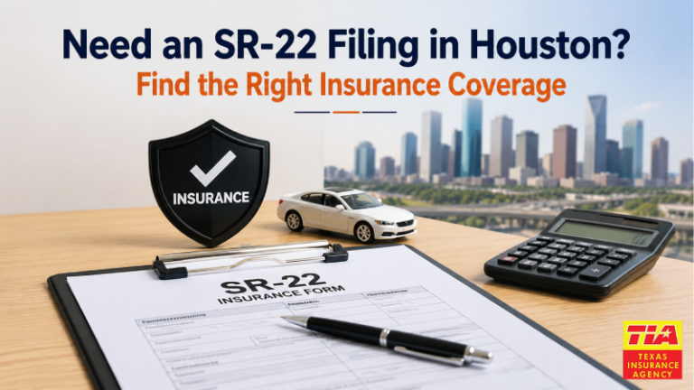 Need an SR-22 Filing in Houston? Find the Right Insurance Coverage